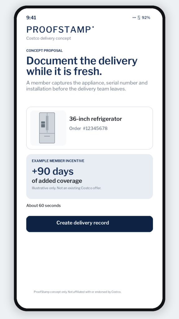 costco concept member incentive